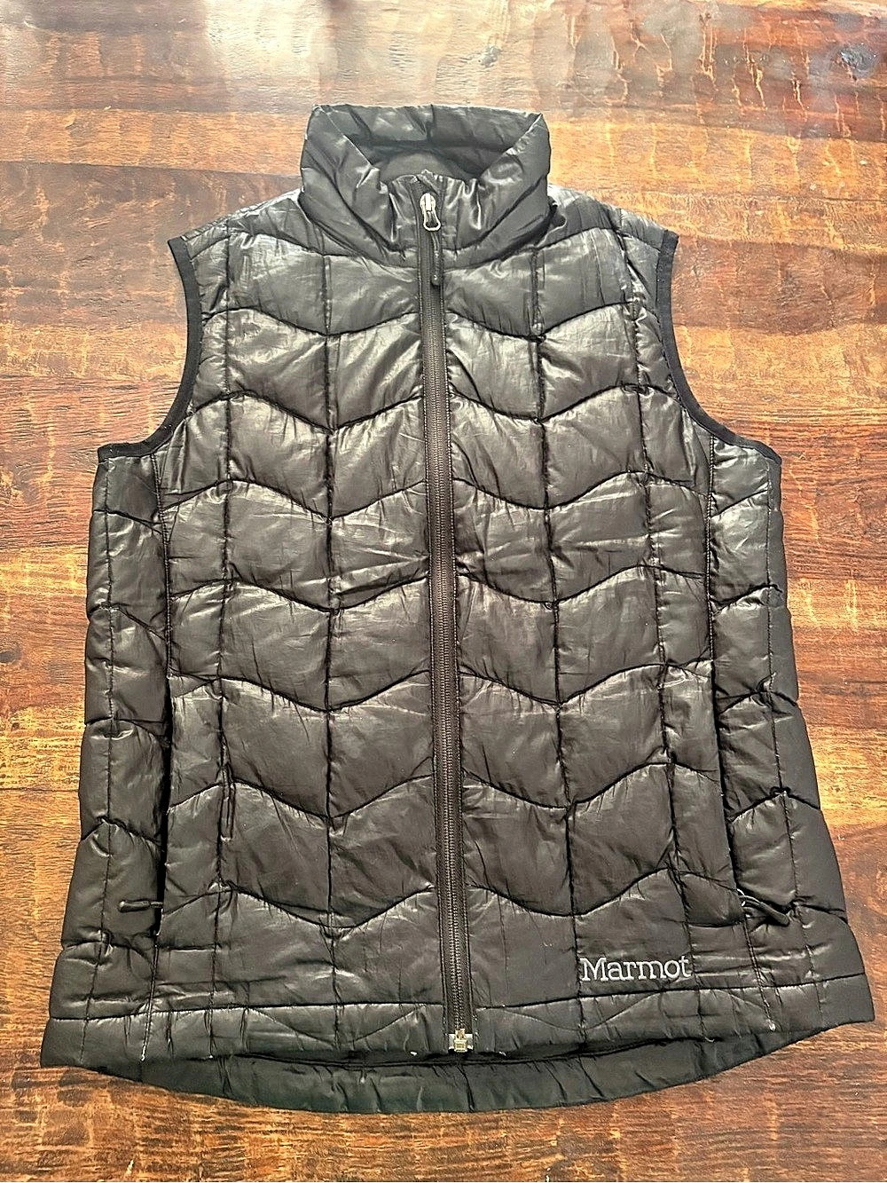Marmot Quilted Puffer Vest-Black Small